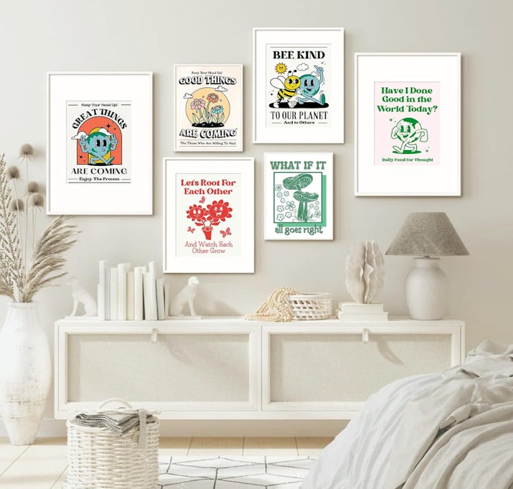 GIFTSFARM TSFARM Vintage Posters (6-Pieces)