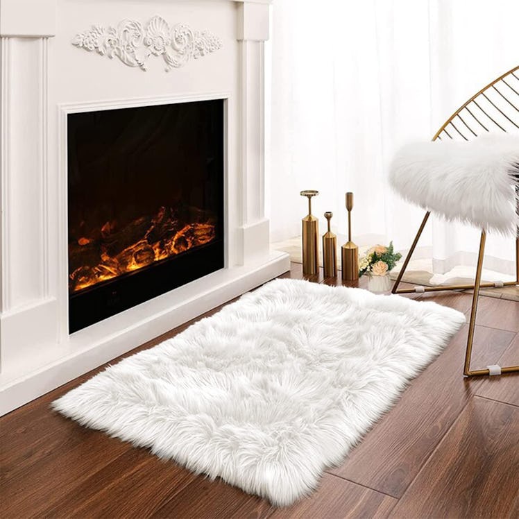 Latepis Sheepskin Area Rug