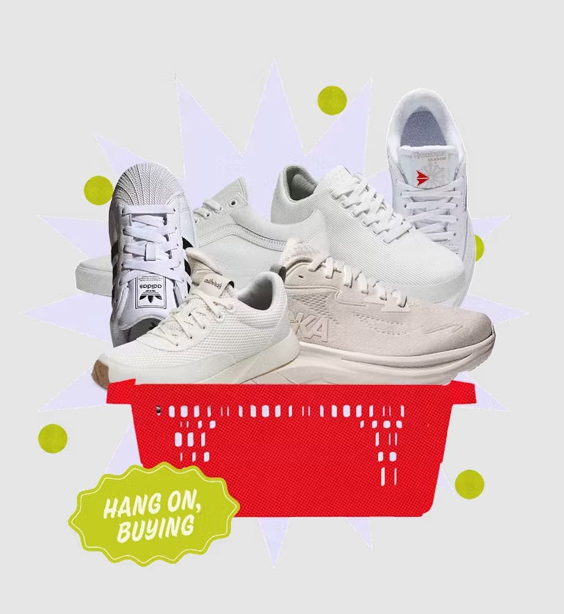 9 Pairs Of White Sneakers You'll Never Want To Take Off