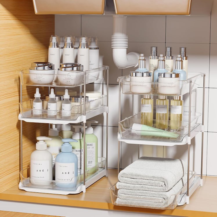 Delamu Under Sink Organizers (2-Pack)