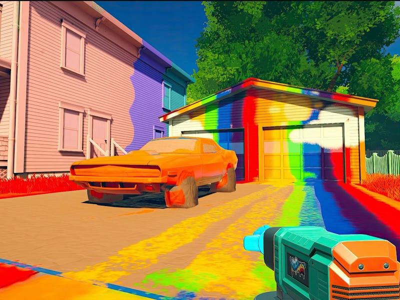 Screenshot from Spray Paint Simulator