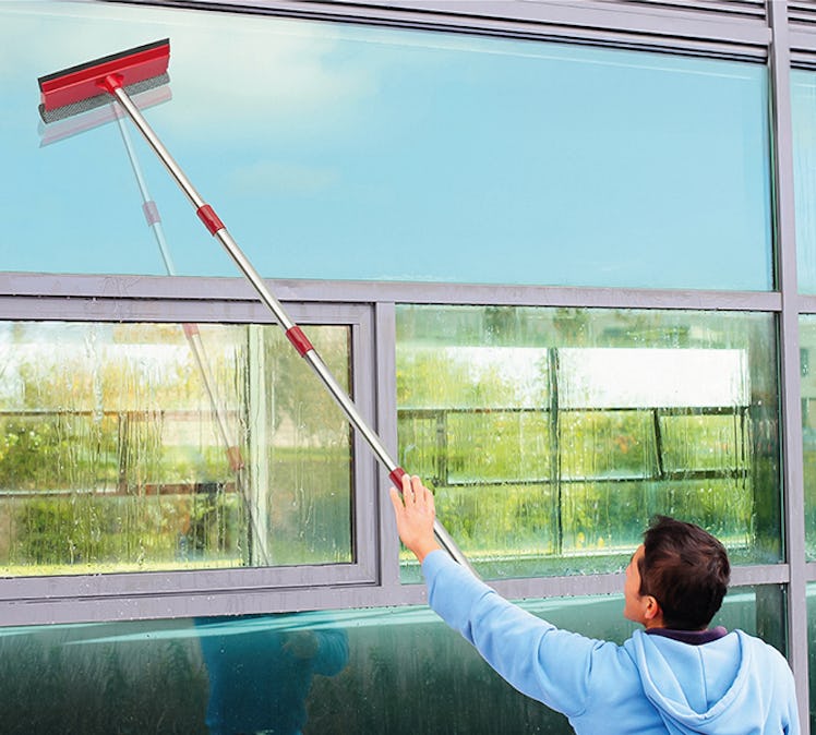 DSV Standard Window Squeegee, 2-in-1 Window Cleaner