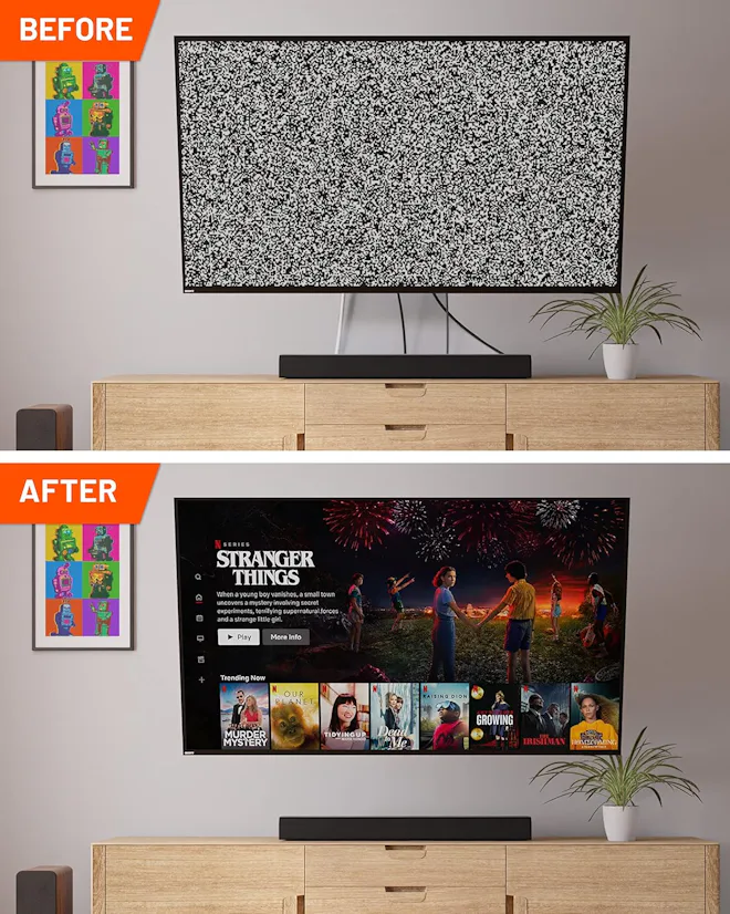 ECHOGEAR TV Cord Hider