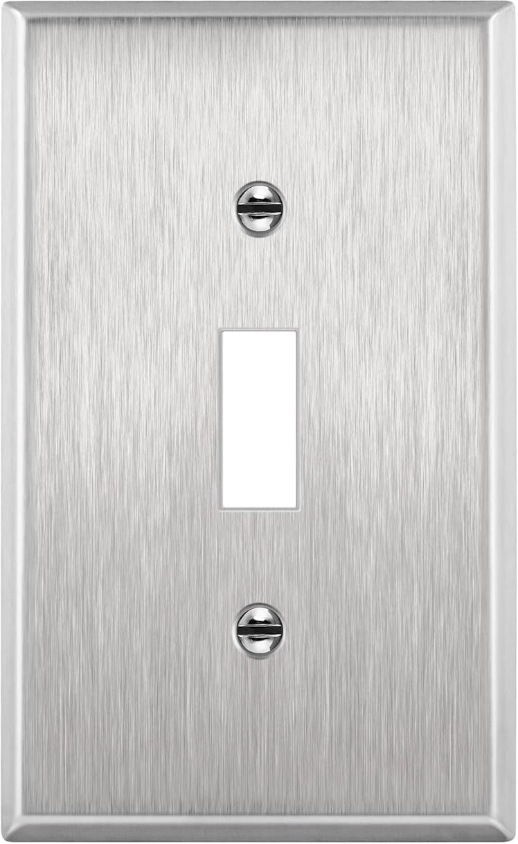 ENERLITES Toggle Light Switch Stainless Steel Wall Plate