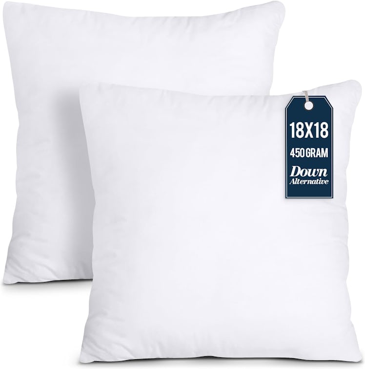 Utopia Throw Pillows Inserts (2-Pack)