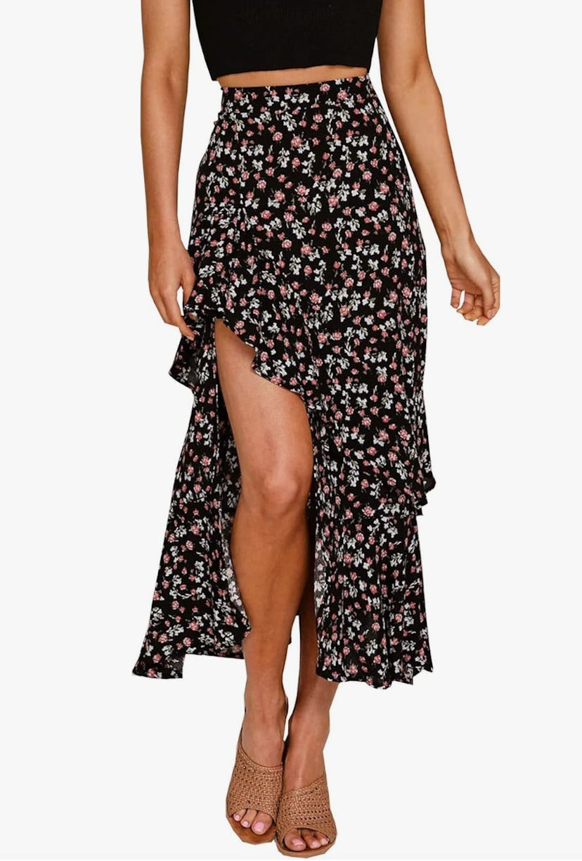 BTFBM High Low Maxi Skirt