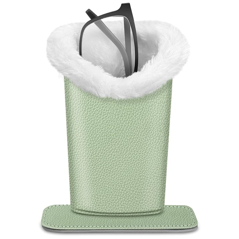FINTIE Plush Lined Eyeglasses Holder