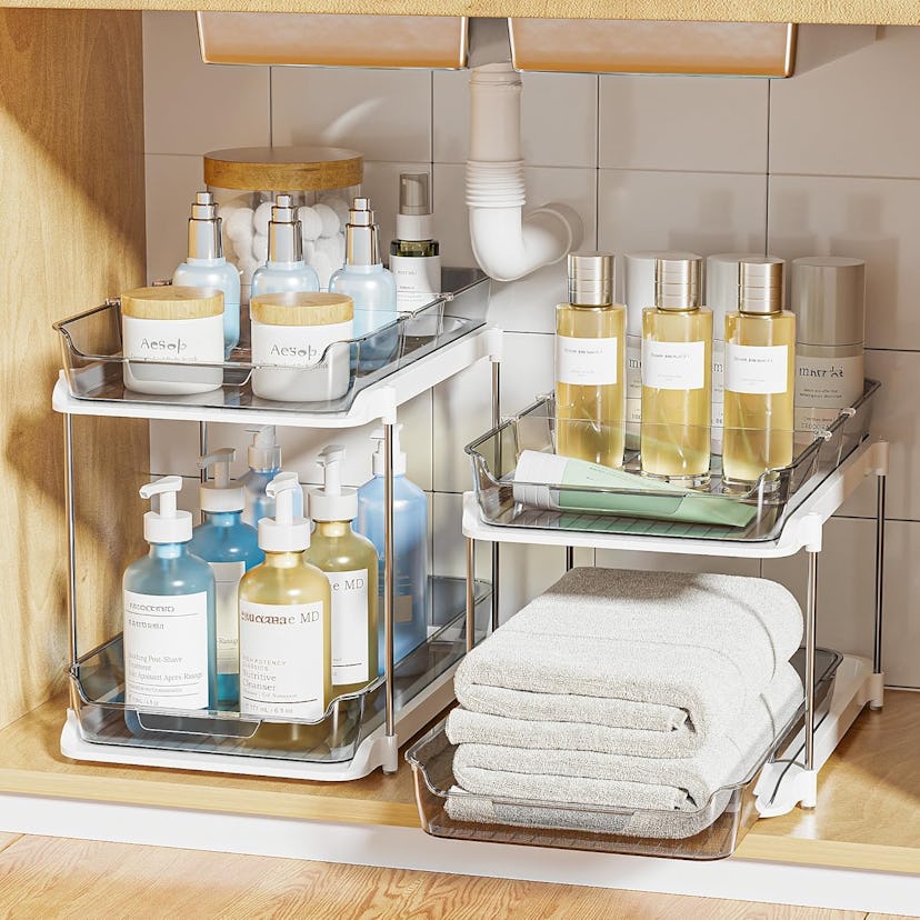 Delamu 2-Tied Under Sink Organizers (2-Pack)