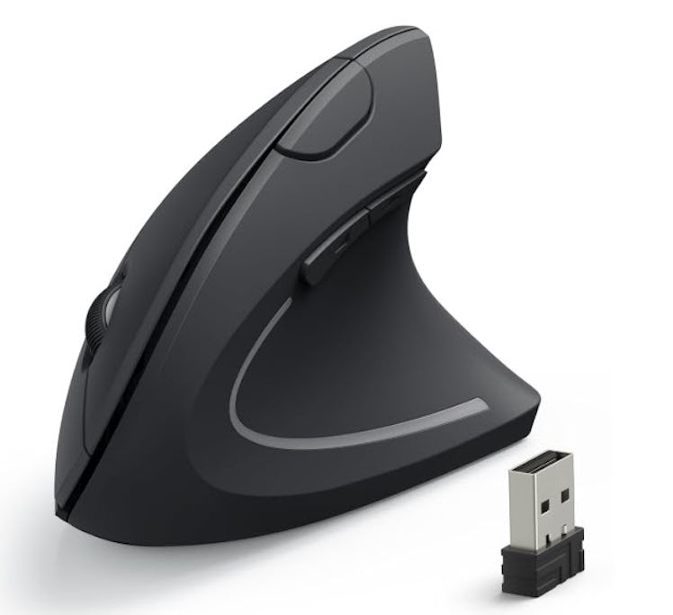 Anker Wireless Vertical Ergonomic Optical Mouse