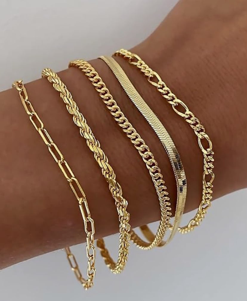 DEARMAY Stackable Bracelet Set (5-Pack)