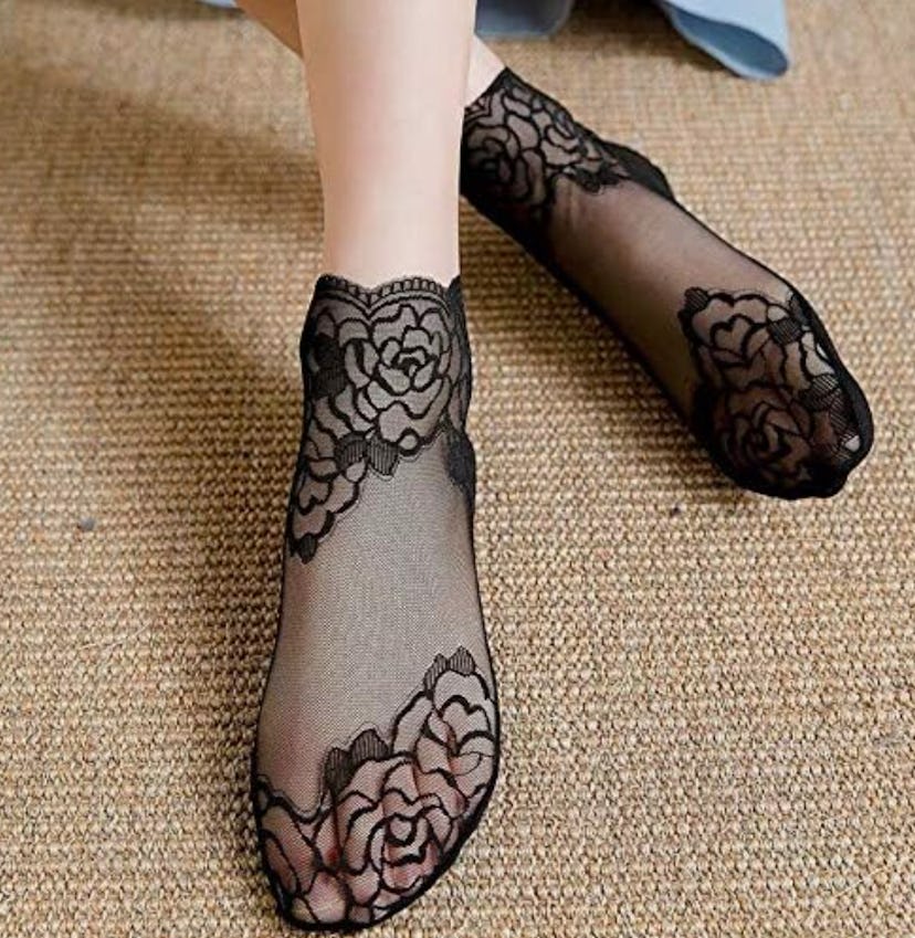 sevening Lace Ankle Socks (5-Pack)