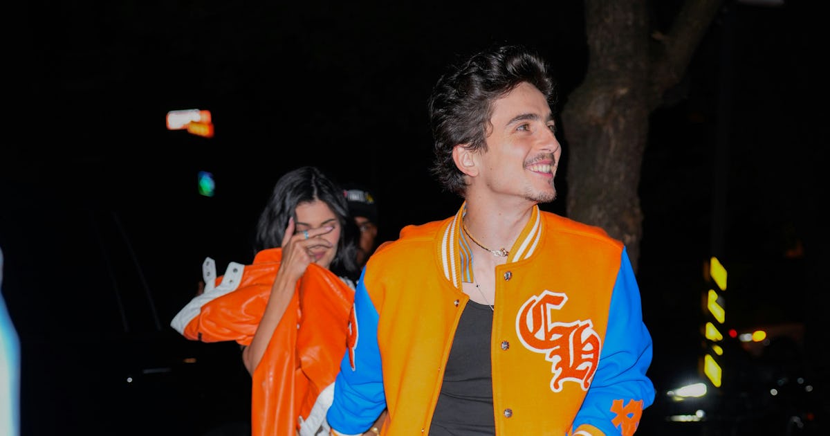 Kylie Jenner & Timothée Chalamet's Match Courtside for the Knicks's Big Win