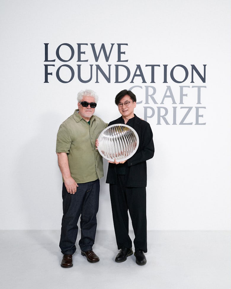 Kunimasa Aoki with Pedro Almodóvar