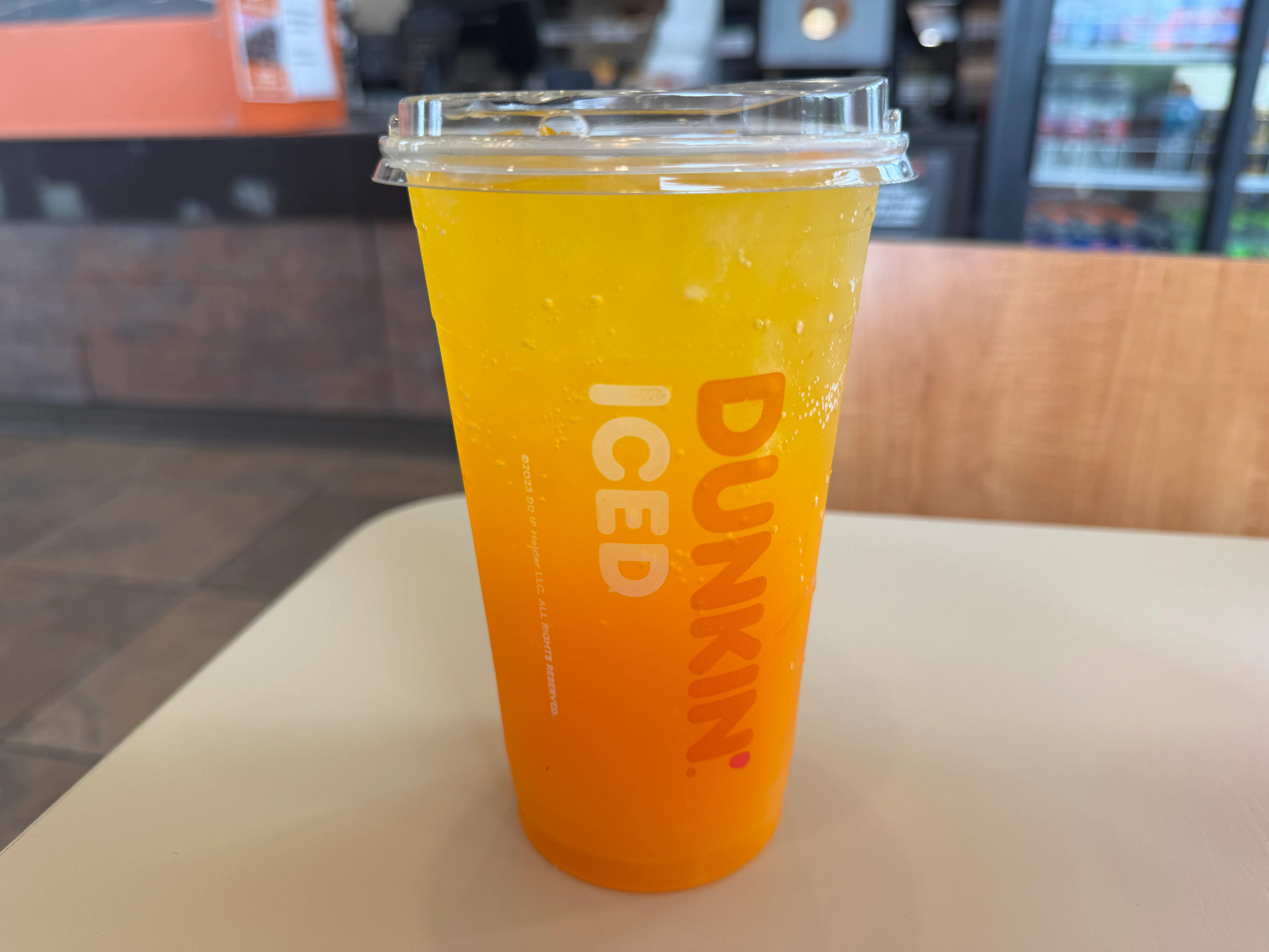 dunkin pearl orange