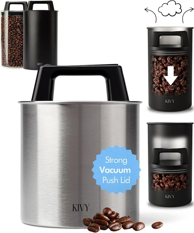 KIVY Stainless Steel Coffee Canister