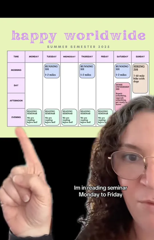 Summer semester.