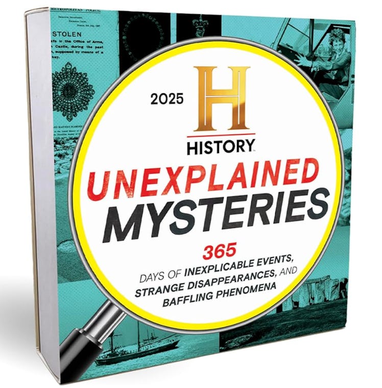 History Channel Unexplained Mysteries 2025 Boxed Calendar