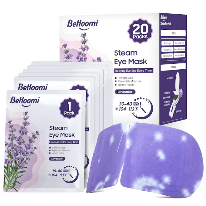 BeHoomi Steam Eye Masks (20-Pack)