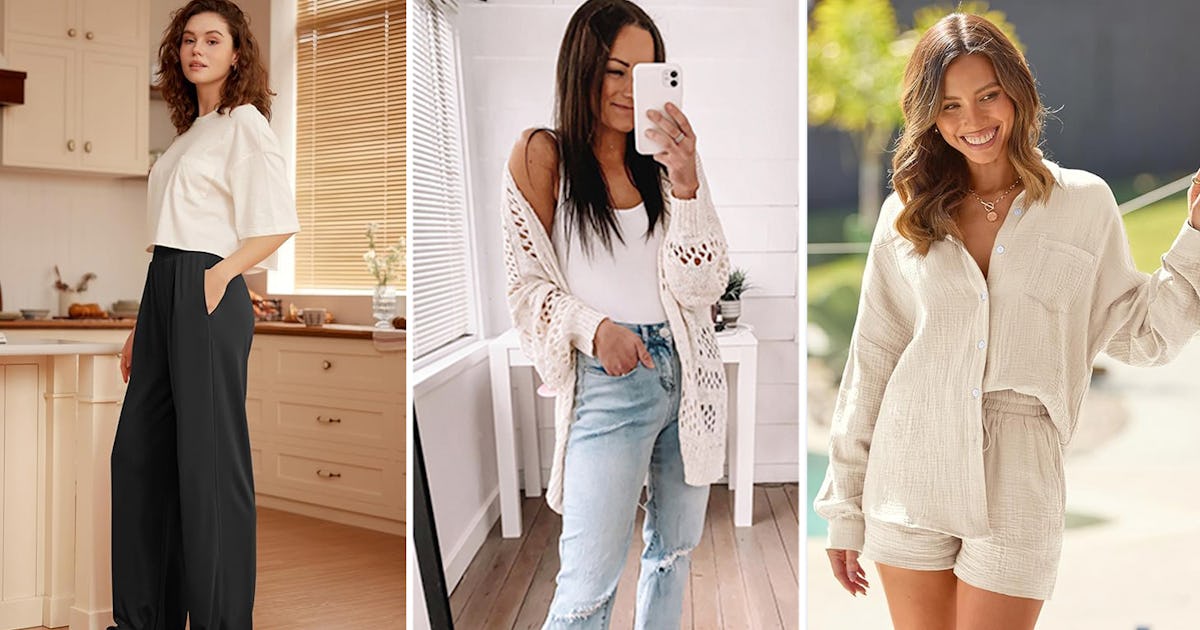 60 Flattering Outfits Under $35 For Women Who Like Loose-Fitting Clothes