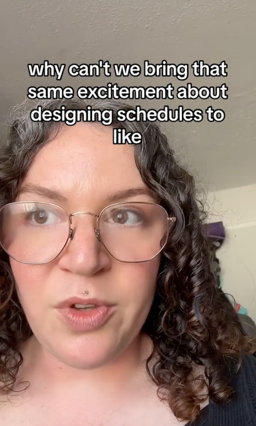 Setting up your life like a semester.