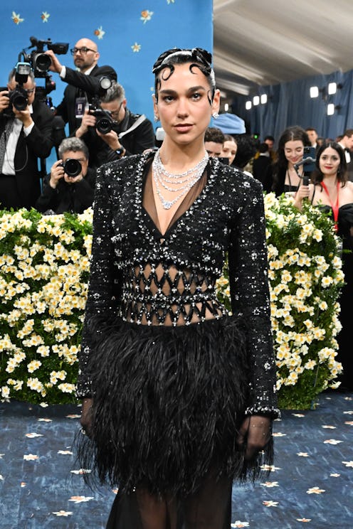 Dua Lipa at the 2025 Met Gala.