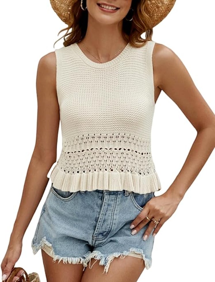 CiCiBird Knit Sweater Tank