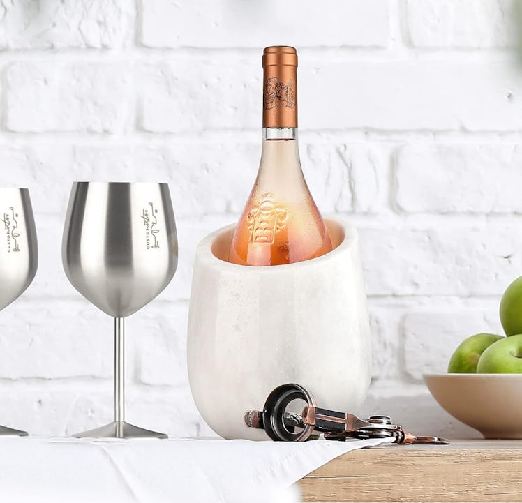 Gusto Nostro Marble Wine Chiller Bucket