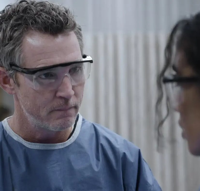 Shawn Hatosy revealed a cut 'The Pitt' line that convinced him Dr. Abbot had feelings for Dr. Mohan.