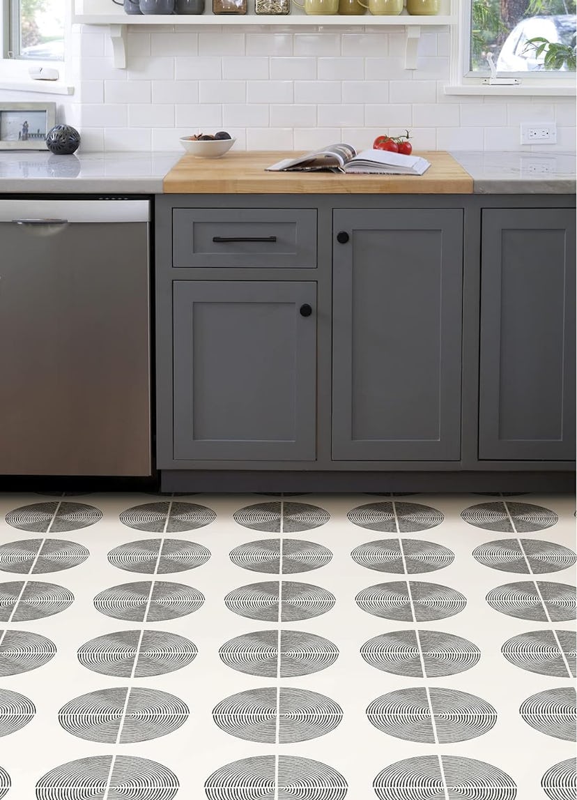 FloorPops Peel-&-Stick Vinyl Floor Tile (10-Pack)