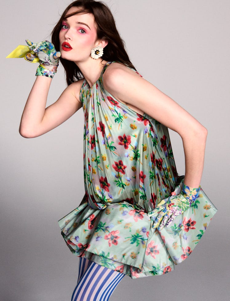 Lulu Tenney in W Magazine