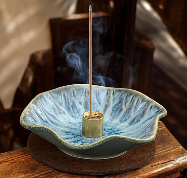 ToolSentryX Ceramic Incense Holder Set with Ash Catcher