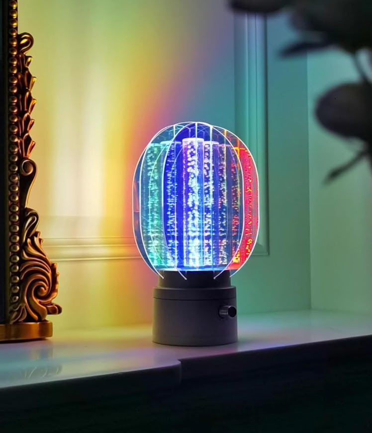 Lampe House Cordless Rechargeable Table Lamp with Aurora Effect