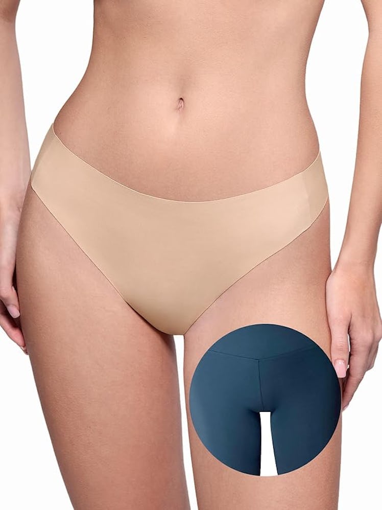 LUCKMEEY Camel Toe Cover Thong