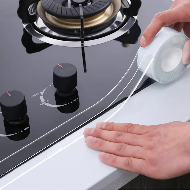 RHRVBSS Clear Caulk Tape