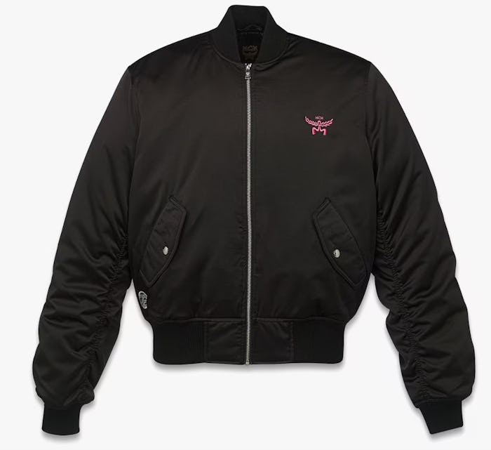MCM x SNIPES Satin Bomber Jacket