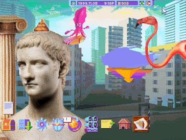screenshot from Hypnospace Outlaw
