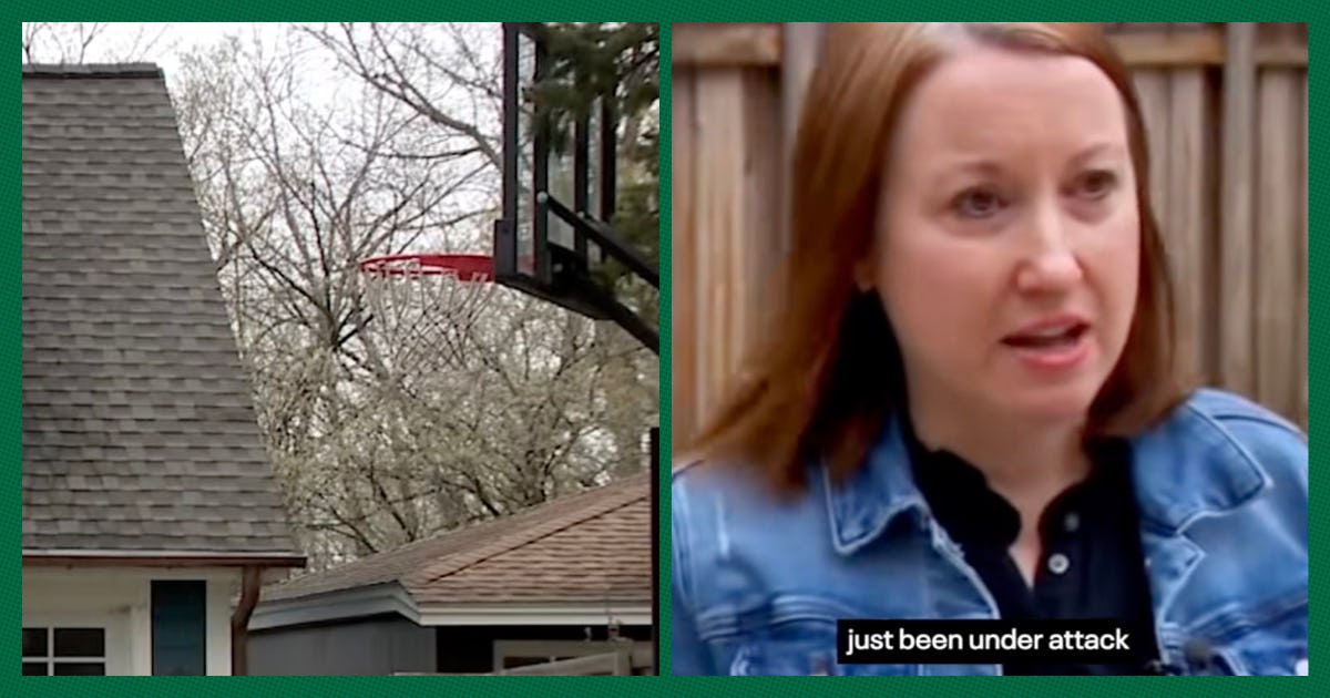 A Minnesota Family Facing A Lawsuit Over Their Kids' Basketball Hoop
