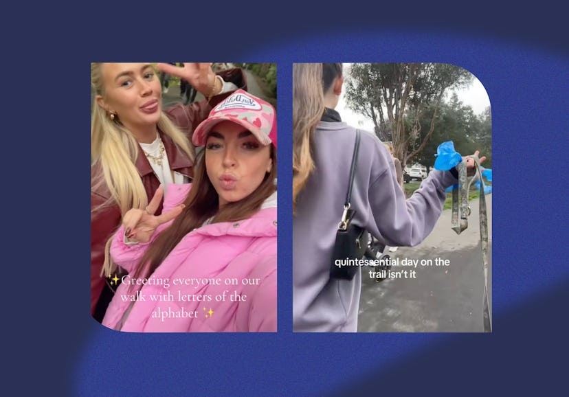 TikTok's "alphabet walk" trend will spice up your steps.