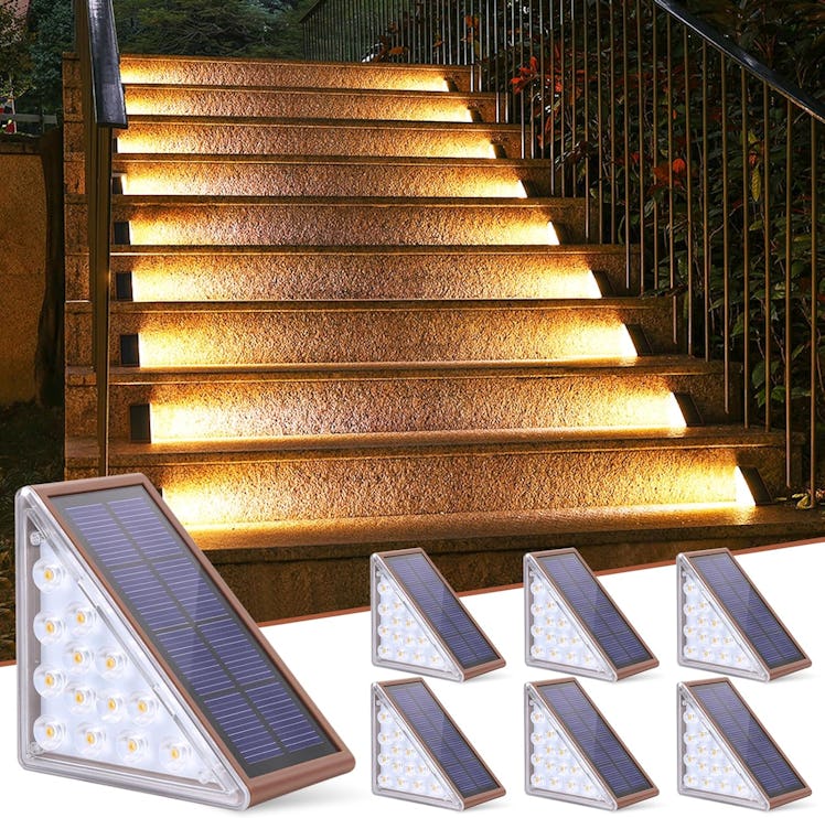 NIORSUN Solar Step Lights (6-Pack)