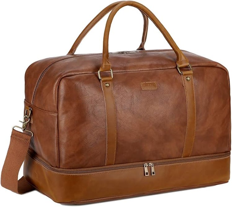 Baosha Vegan Leather Duffel Bag 