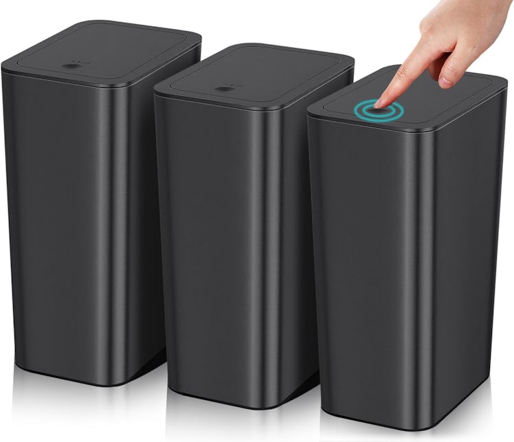 SHPMXUPW Small Trash Cans (3-Pack)