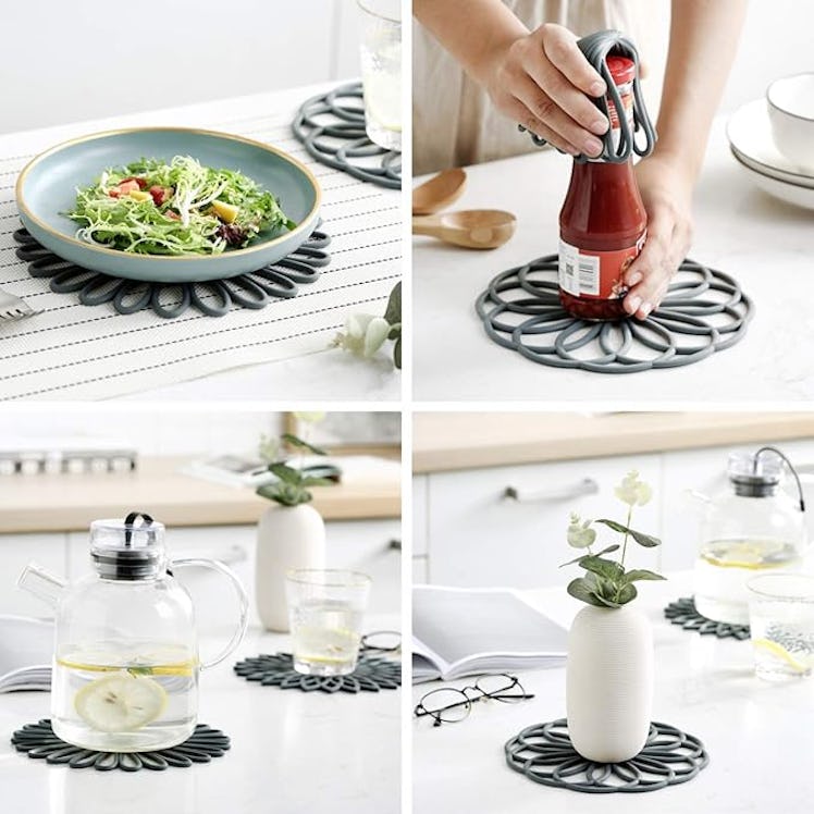 colinda Silicone Trivet Mats (3-Pieces)