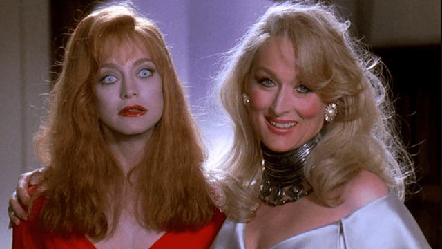 Goldie Hawn and Meryl Streep star as frenemies in the cult classic film 'Death Becomes Her.'