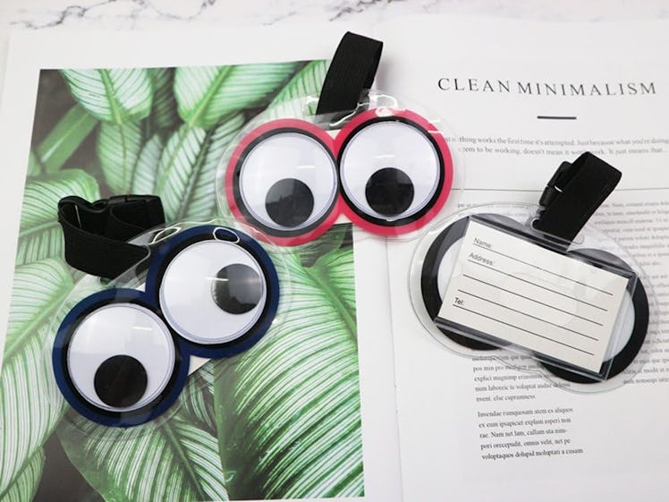 XinQianXiang Googly Eyes Luggage Tags (3-Pack)