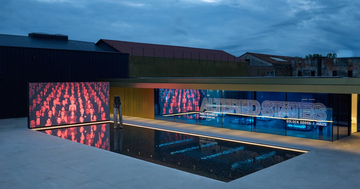 Golden Goose and Marco Brambilla Blur Reality at Venice's Architecture Biennale 2025