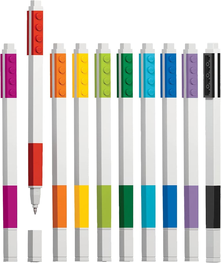 IQ LEGO Stationery Gel Pens (10-Pack)