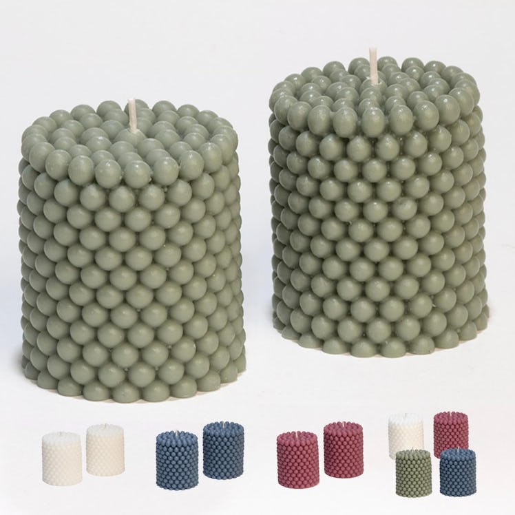 Hearthfire Hygge Bubble Candles (Set Of 2)
