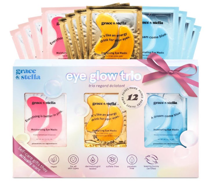 grace & stella Under Eye Patches (12-Pack)