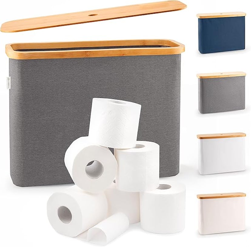 LONBET Toilet Paper Storage Basket