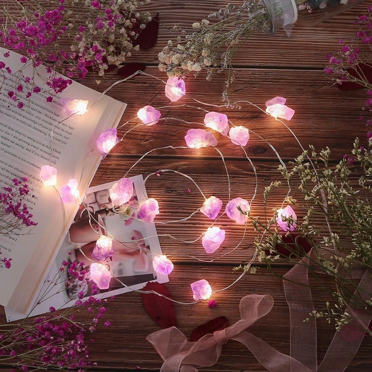 JASHIKA Natural Amethyst Decorative Lights 